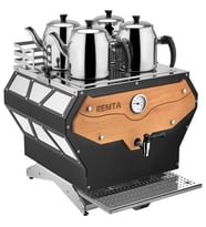 Remta DE24 4 Demlikli Pro Çay Makinesi