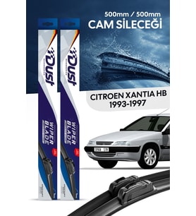 Citroen Xantia hatchback Silecek Takımı 1993-1997 Uyumlu 500MM/500MM