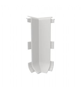 Linela Pvc Süpürgelik Açık Gri - LNL413 İç Köşe Aksesuarı (1 Paket - 2 Adet)