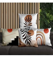 eJOYA Modern Tasarımlı 4'lü Yastık İçi Ve Kırlent Kılıfı 45cm 113764