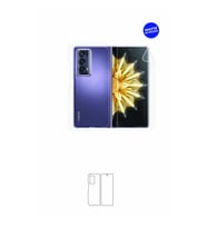 Honor Magic V2 Mat Arka ve Yan Kaplama Tam Kaplayan Hd Film