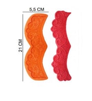 ŞEKER HAMUR KALIBI SİLİKON TAC 5,5*21 CM