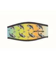BESTDIVERS Maske Arkalığı 6 DOLPHIN Neopren, Velkrolu