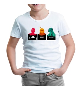 Star Wars - Trinity Beyaz Çocuk Tshirt