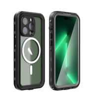Apple iPhone 14 Pro Uyumlu Kılıf 1-1 Su Geçirmez Kılıf (Siyah)