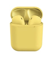 InPods12 Kablosuz Bluetooth 5.0 Dokunmatik Kulaklık Sarı