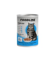 Foodline Somonlu Yetişkin Kedi Konservesi 400 Gr
