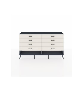 Arges Konsol 8 Çekmeceli  176x30x99 Antrasit-Antrasit/Aytaşı