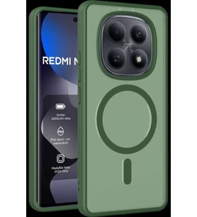 Redmi Note 15 Pro 4G Jota Magsafe Kapak - Koyu Yeşil