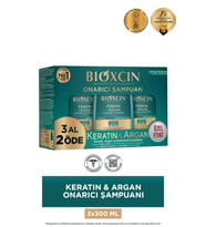 Bioxcin Keratin & Argan Onarıcı Bakım Şampuanı 300 ml 3 Al 2 Öde - Yıpranmış Ve Hassas Saçlar