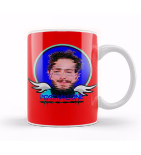 Post Malone LOVE Kupa Bardak Porselen