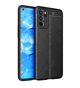 Oppo Reno 6 4G Uyumlu Kılıf Zore Niss Silikon Kapak (Siyah)