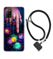 Omix X300 X500 X400 X600 X700 Kılıf Boyun Askılı Silikon Finger planet 1740