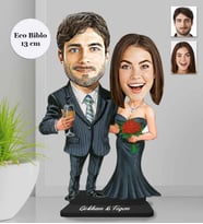 Kişiye Özel Sevgili Ahşap Eco Biblo -41