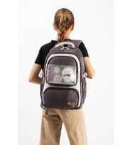 Ventis Unisex Maskotlu Okul Çantası Ortaokul Lise Sırt Çantası 43*30 Cm Su Geçirmez Kumaş Vnt1-G