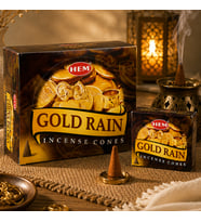 HEM Gold Rain Konik Tütsü 120 Adet – Özel Aromalı Konik Tütsü