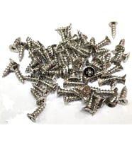 Nikel 1000 Adet Klips Vidası 2,3x7,5 mm YHB, İthal - Konik Başlı Kutu Ayak, Askı, Mini Vida