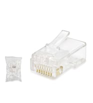 Cat5 Konnektör Rj45 100Lü Paket Şeffaf HDX5007