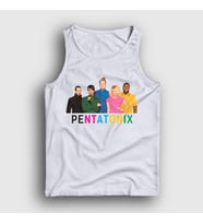Presmono Unisex Beyaz Band Pentatonix Atlet 74741tt
