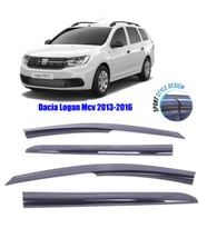 Dacia Logan Mcv Mugen Cam Rüzgarlığı 2013-2019 arası 4'lü Sunplex (Beyaz)