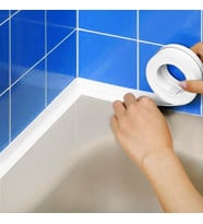 Banyo Duşakabin Küvet Mutfak Lavabo Tezgah Sızdırmaz Su Geçirmez Kenar Bandı 38mmx3.2metre