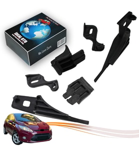 Ford Fiesta 2010-2013 (Makyajsız) İçin Sağ & Sol Far Ayak Tamir Seti