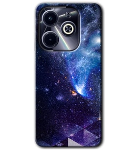 İnfinix Hot 40i Kılıf HD Desen Baskılı Kılıf - Galaksi