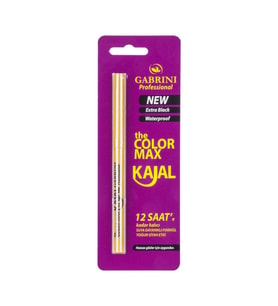 Gabrini The Color Max Kajal Pencıl Black Çevirmeli Colossal