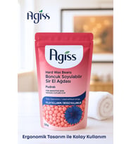 Agiss Boncuk Soyulabilir Inci El Ağdası Hassas Ciltler için Pudralı 220 gr x 2