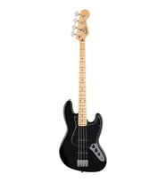 Fender 0266821506 Standard Jazz Bass Gitar (Siyah) Akçaağaç Klavye Klasik Siyah Renk ve Çok Yönlü J-Bass Manyetikleri