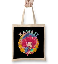 Kawaii Cute Anime Girl Japanese Manga Bez Çanta Uzun Saplı
