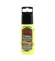 Rich Boyutlu Boncuk Boya 60 ml. 009 NEON SARI 