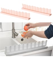 Vantuzlu Kauçuk Sıvı Su Sızdırmaz İzalasyon Mutfak Banyo Duş Bariyeri Lavabo Kenar Tutucu Set (5365)