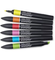 Winsor & Newton Promarker Vibrant Tones Güçlü Tonlar Seti (6 Renk) 