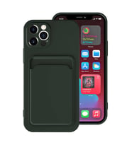 Lexroo iPhone 12 Pro Max Kılıf Ofix Kılıf - Koyu Yeşil
