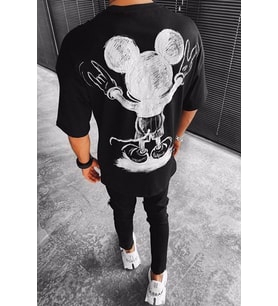 Tasarım Sırt Baskılı Tasarım Tshirt (STD)