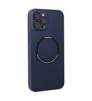 İphone 12 Pro Kılıf Jack Magneticsafe Lens  - Lacivert
