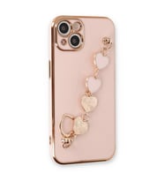 Apple İphone 14 Plus Kılıf Esila Silikon - Pudra