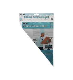 NAYLON 30CM 50PCS KREMA SIKMA  POŞETİ TORBASI (5343)