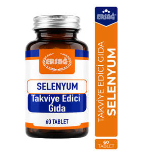 ERSAĞ Selenyum Takviye Edici Gıda 60 Tablet