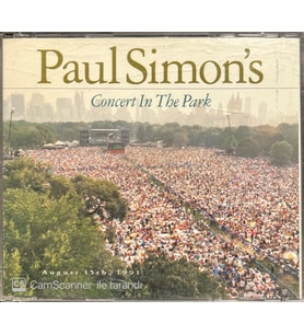 (Plak Değildir CD dir) CD Paul Simon's Concert In The Park Double CD (Karışık)