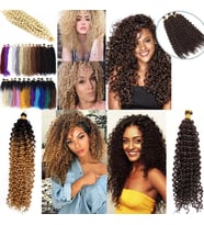 Afro Daası / Açık Kahve
