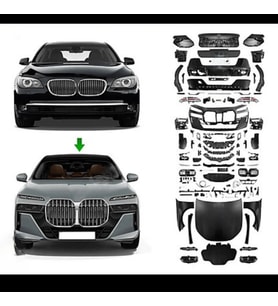 BMW F01 F02 G70 Komple Gövde Kiti Panjurlu Kaput B A0012212 Wender