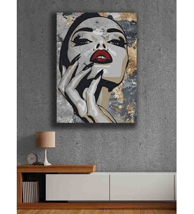 Koç stüdyo Modern tasarım kanvas tablo 50x70 (Çok Renkli)