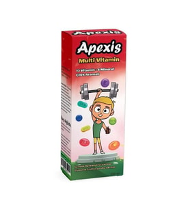 APEXİS MULTİ VİTAMİN ŞURUBU 150 ML