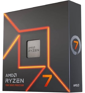 AMD RYZEN 7 7700X 40MB 8çekirdekli O/B UHD AM5 105w Kutulu+Fansız