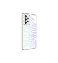Samsung Galaxy A33 5G Uyumlu Kılıf Zore M-Blue Desenli Kapak (Siyah - Beyaz)