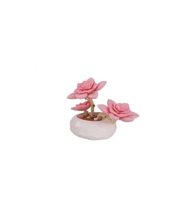 P655064 Panlos Pembe Ni̇lüfer Sukulent Model 82 Parça Block Oyuncak