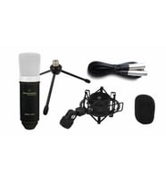 Marantz 077-000010 MPM-1000 Condenser Kayıt Mikrofonu  Stüdyo Kalitesinde Hassas Diyafram Podcast ve Vokal Kayıtları İçin Kristal Netliğinde Ses Aktarımı
