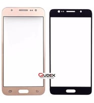 Samsung J7 2016 J710 Dokunmatik Okalı Ön Cam Lens Orjinal Kalite (Altın)